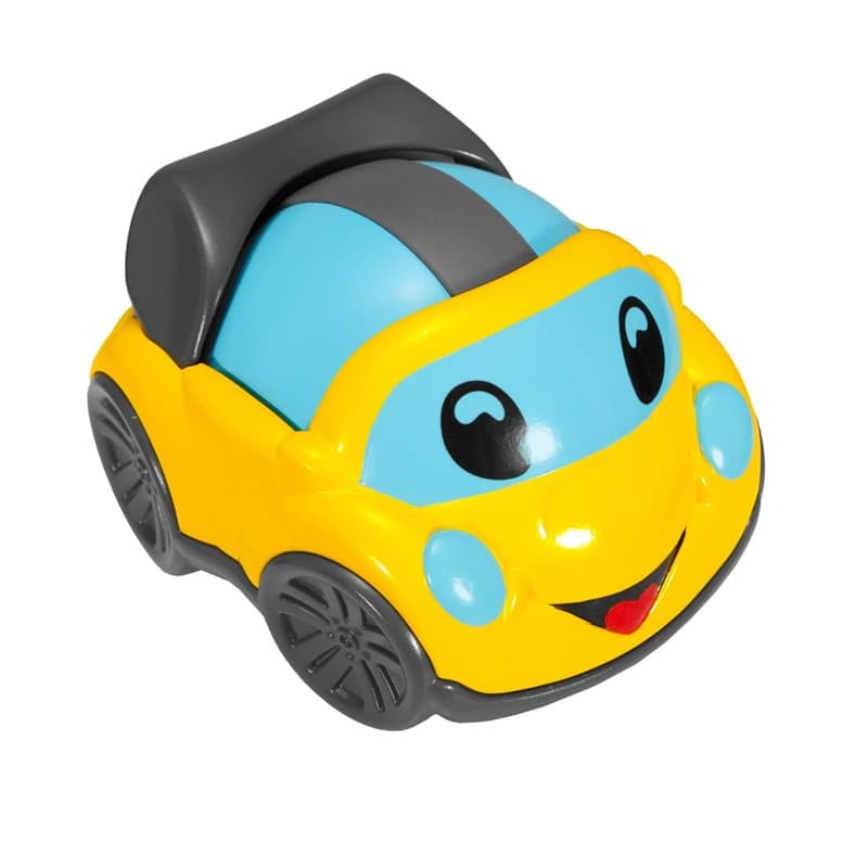 Chicco - Turbo Ball Racing Friends, Mini véhicules, 2 Petites Voitures à rétrofriction, pour Enfants de 1 à 4 Ans.