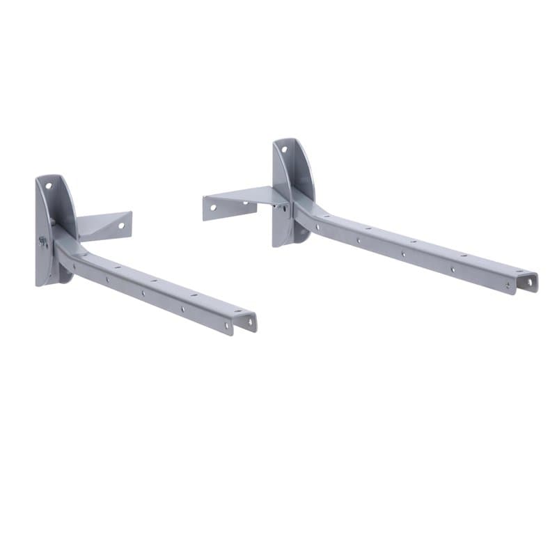 Sauvic 89430 Séchoir à Linge Mural Rabattable Acier Gris 54 cm