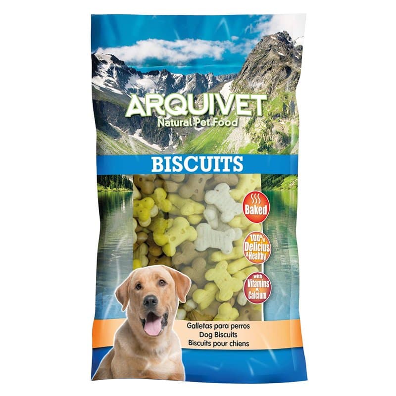 Arquivet, Biscuits, Biscuits pour Chiens, Mini os de Vanille, 200 g
