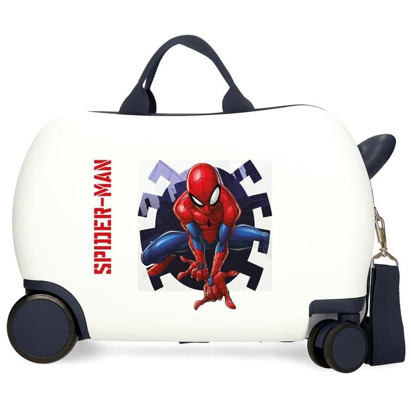 Marvel Spiderman Attack Garçon Bagage - Bagage pour Enfant, Spiderman Attack, 31 cm x 45 cm x 20 cm