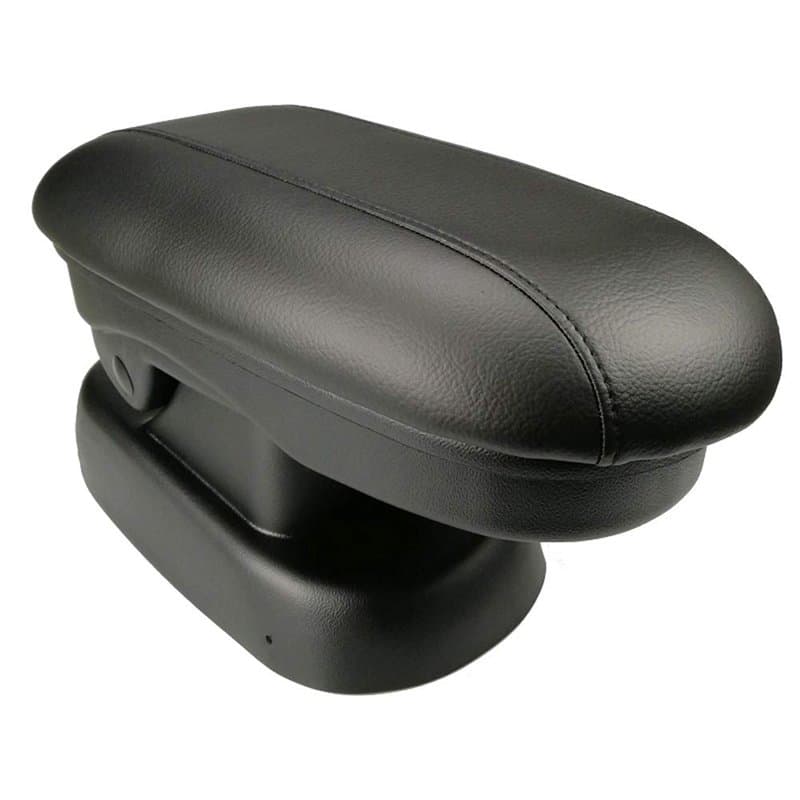 AUTO-STYLE Accoudoir Slider compatible avec Fiat 500X 2015-, Black