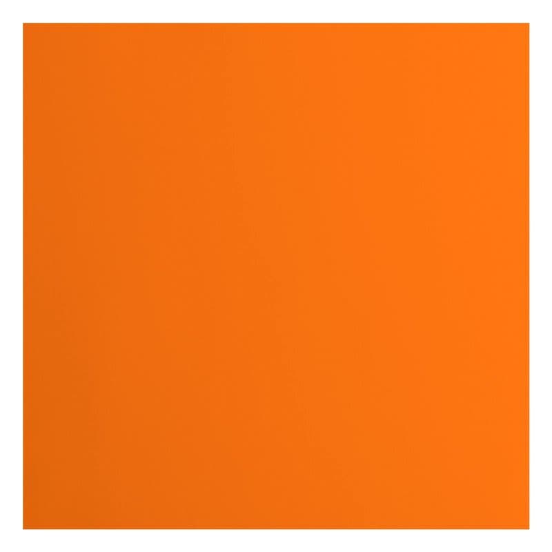 vaessen creative Florence Papier Cartonné, Orange (Melon), 216g, Carré, 30,5 x 30,5 cm, 20 Feuilles, Surface Lisse, pour Peindre