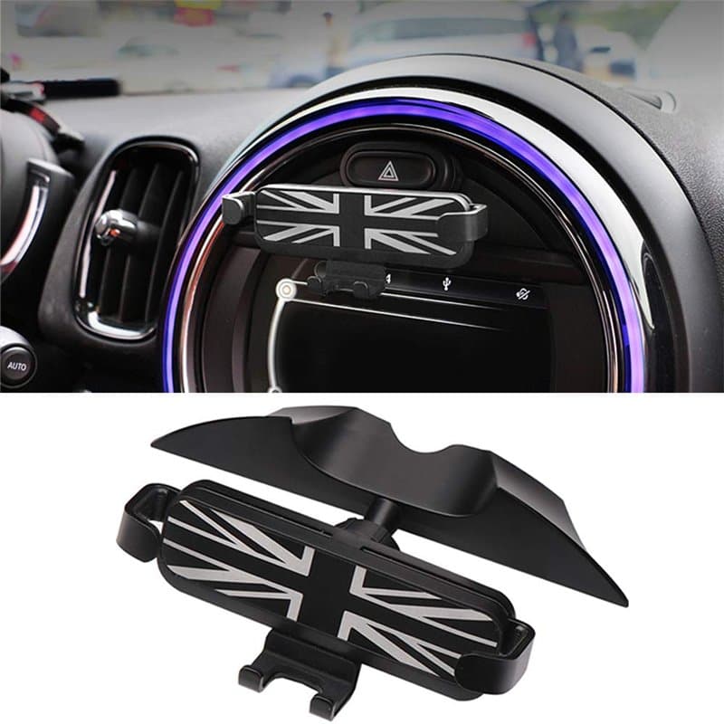 FIEMACH Support De TéLéPhone Portable pour Mini Cooper S Jcw One F54 F55 F56 F57 F60, Support De TéLéPhone Portable De Navigatio