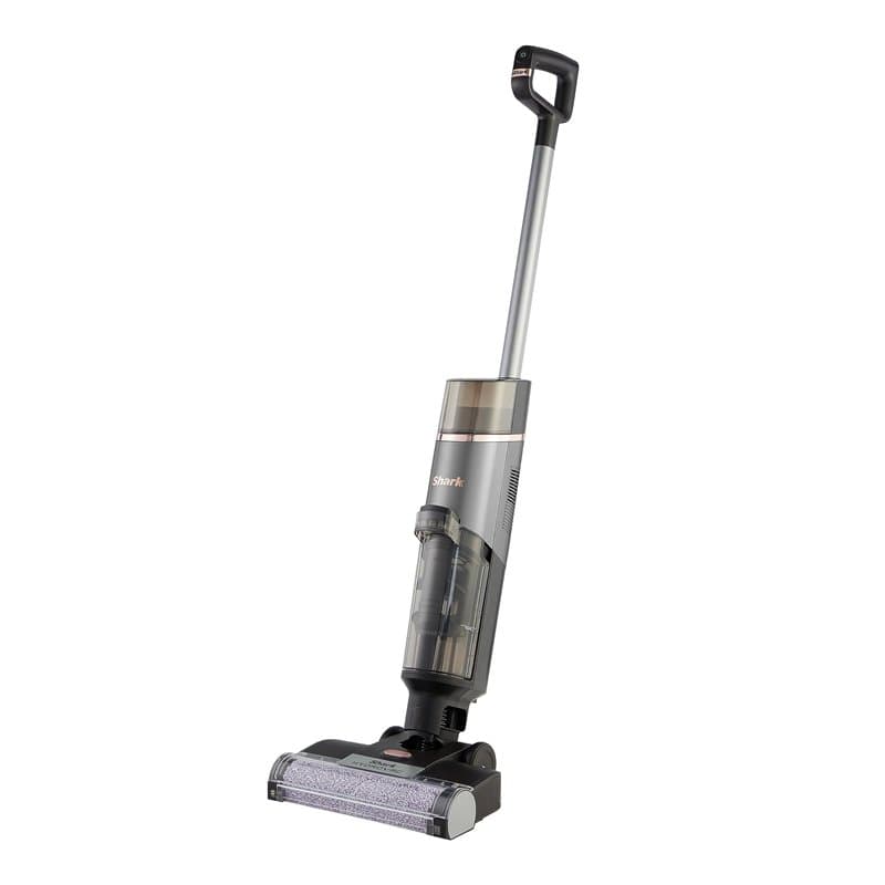 Shark HydroVac Nettoyeur sans fil sols durs, aspire et lave en un seul passage, brosse antimicrobienne, solution multi-surfaces,