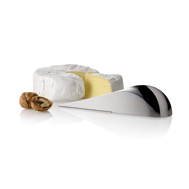 Alessi | Atechinus AD01 - Couteau à Fromage Design, Acier Inoxydable, Poli, Argenté
