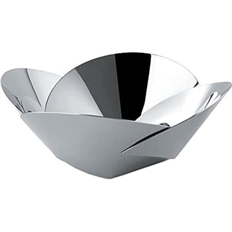 Alessi Abi04 Pianissimo Corbeille en Acier Inoxydable 18/10 Brillant, Ø 17 Cm