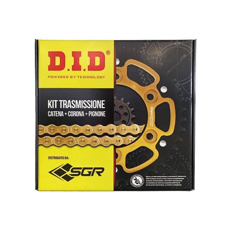 DID 101558_8434290158462 KIT DE Transmission S-AC 14-44-108 DID525VX (G&B) R Mixte, Autre, Taglia Unica