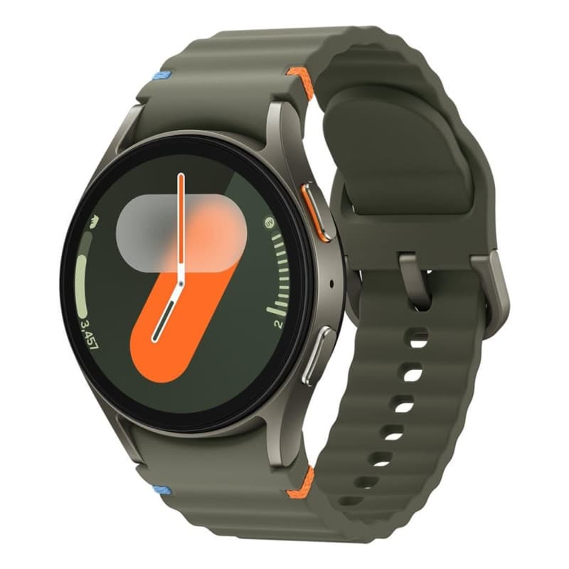 Samsung Galaxy Watch7 - 40 mm - intelligente Uhr mit Sportband - Gummi - Bandgr??e: S/M - Anzeige 3.33 cm (1.3")