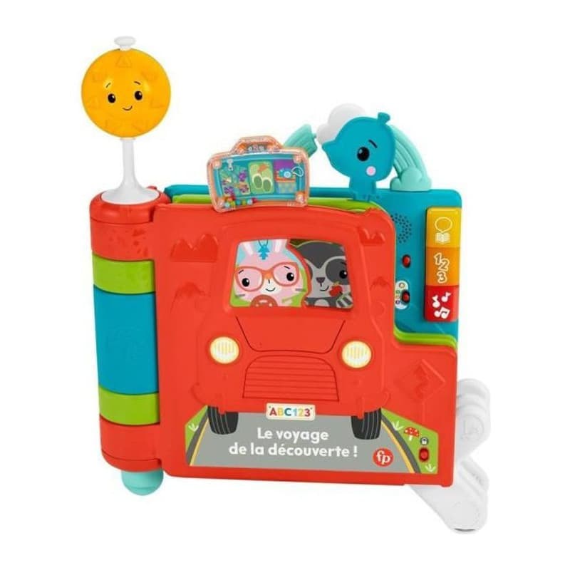 Jouet pour bébé Fisher Price My Big Scalable Activity Book Plastique 4 Pièces