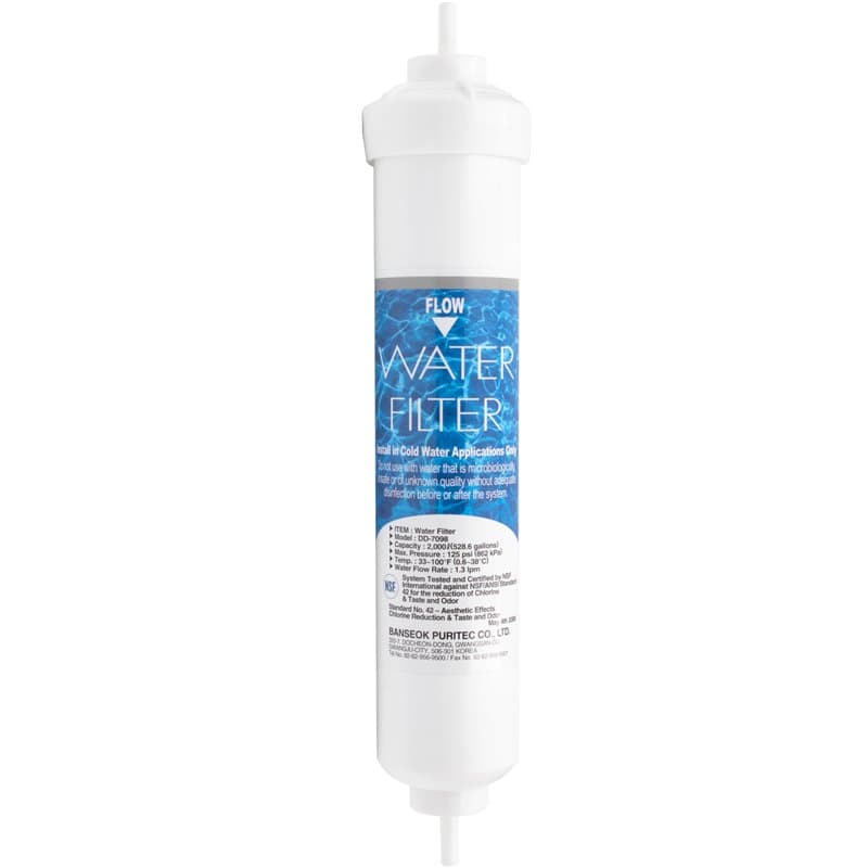 DD-7098 Water Filter - Filtre à eau externe pour Réfrigérateur compatible avec Daewoo, Siemens, Bosch, Neff