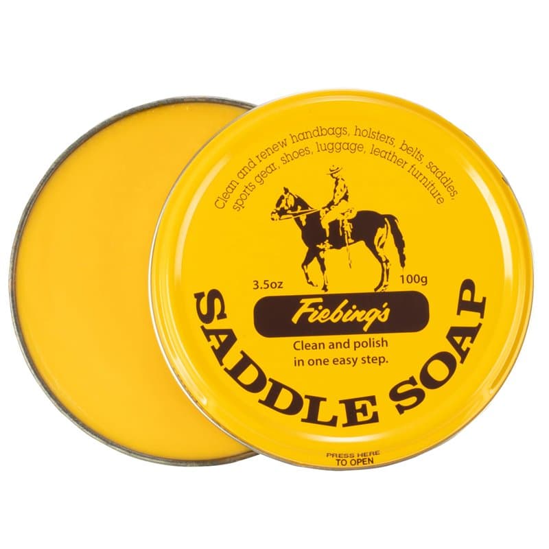 Fiebing's 055012 Savon de Selle, 100 ML, Jaune, nettoie, adoucit et préserve Le Cuir Unisexe, 3.5 oz