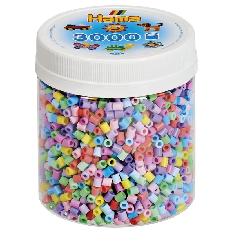 Hama 10.209-50 Midi Perles Mosaïque Mélange Pastel Taille Unique