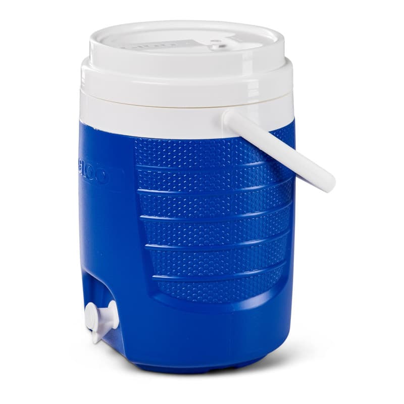 Igloo Distributeur de Boissons Sport 2 gallons, Refroidisseur de Boissons, 7,6 litres, conteneur de Boissons isolé Bleu pour Fes