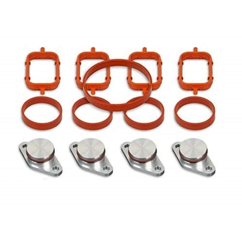TBVPARTS Kit d'annulation papillons collecteur d'admission 22 mm 4 cylindres moteurs 318d 320d 520d avec joints originaux 71-331