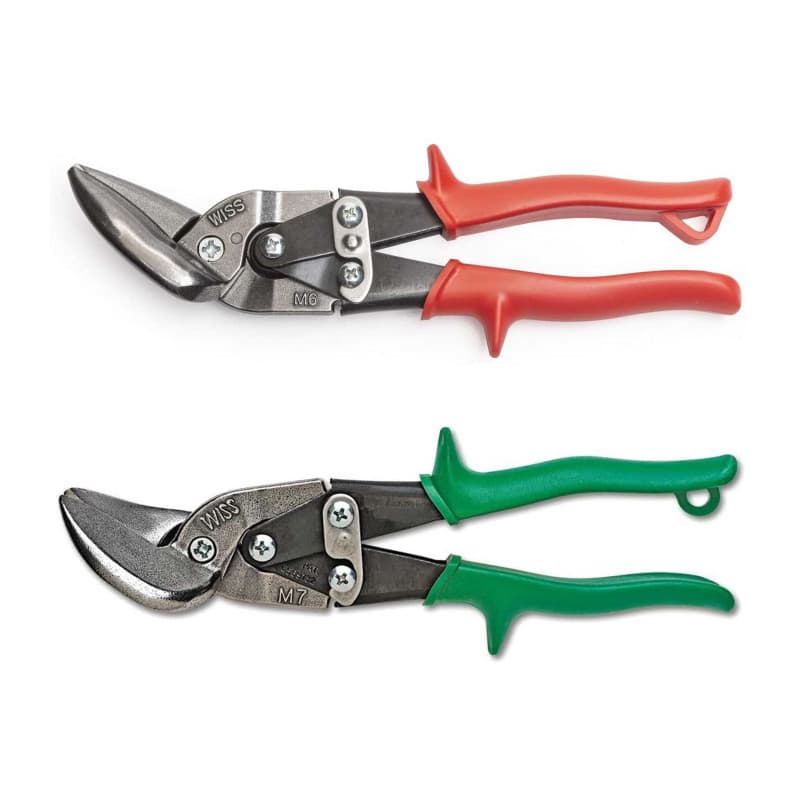 Crescent Wiss M6M7AMZ Lot de 2 cisailles d'aviation décalées avec M6R et M7R