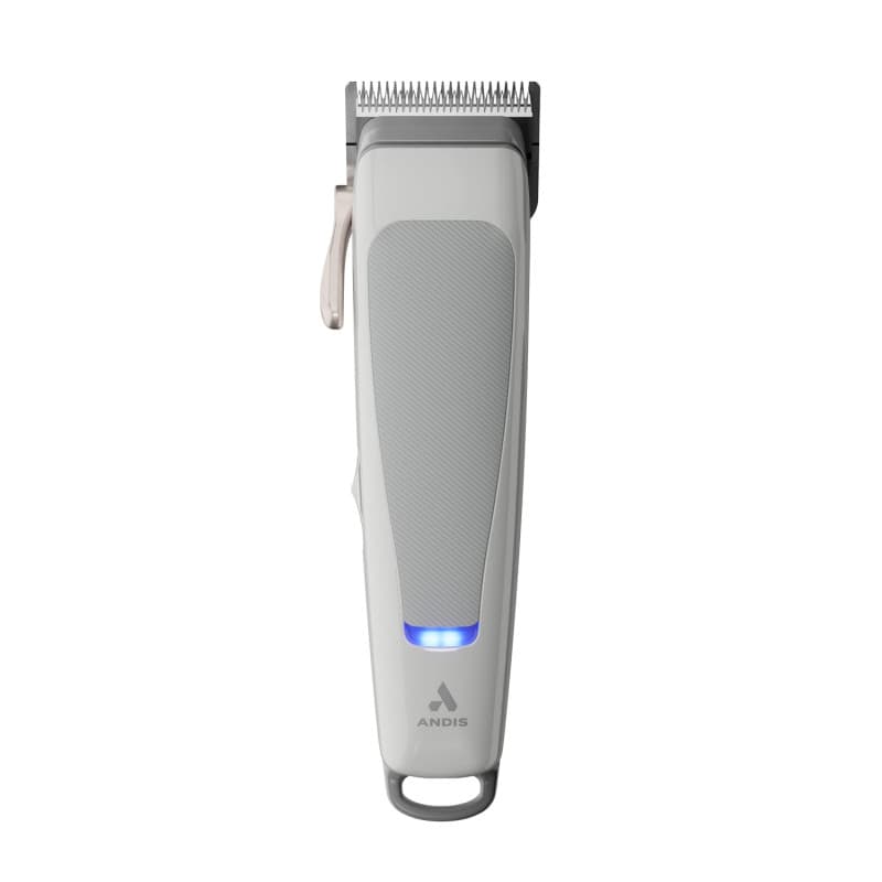 Andis 86105 reVITE Tondeuse à cheveux conique réglable sans fil au lithium-ion avec lame en acier inoxydable - Gris