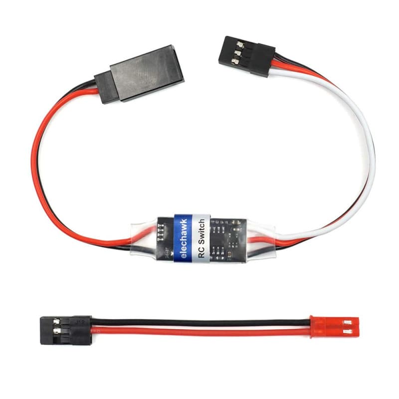 Interrupteur RC Télécommande AUX marche/arrêt Relais électronique pour voiture RC Camion Bateau Lumière LED Drone (4A)