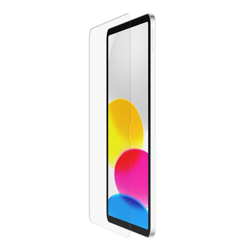 Belkin Protection d'écran ScreenForce™ TemperedGlass pour iPad 10e génération (compatible avec l'Apple Pencil, protection bord-à