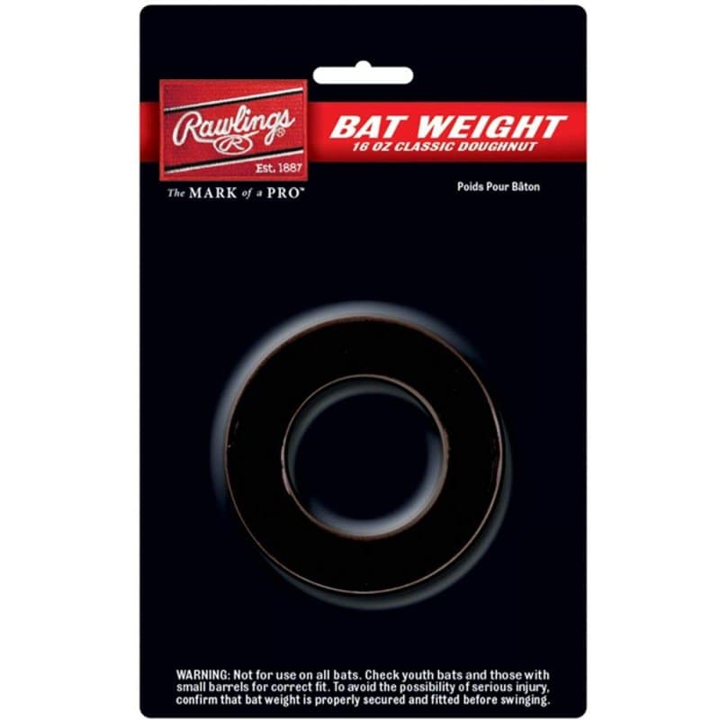Rawlings Poids de Chauve-Souris de 473,6 g Unisexe, Noir, Taille Unique