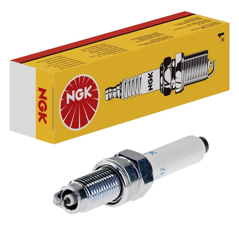NGK Bougie d'allumage 96596 Finition de la bague de connecteur (en forme de coupe) Électrode centrale en nickel 1-électrode de m