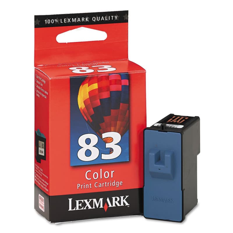 Lexmark N°83 Cartouche d'encre d'origine Cyan, magenta, jaune