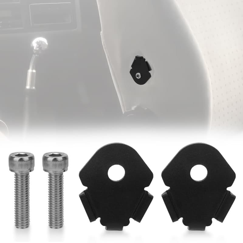 JESTOP Kit de réparation d'accoudoir pour VW T4, kit de réparation de plateau Caravelle 4 pièces, pièces de réparation d'accoudo