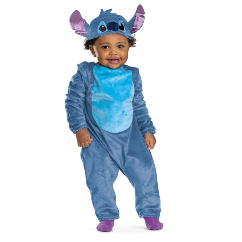 Disney Lilo & Stitch | Déguisement Stitch Deluxe pour Bébé | Taille 12-18 mois | Costume Et Accessoire Chapeau Stitch | Licence