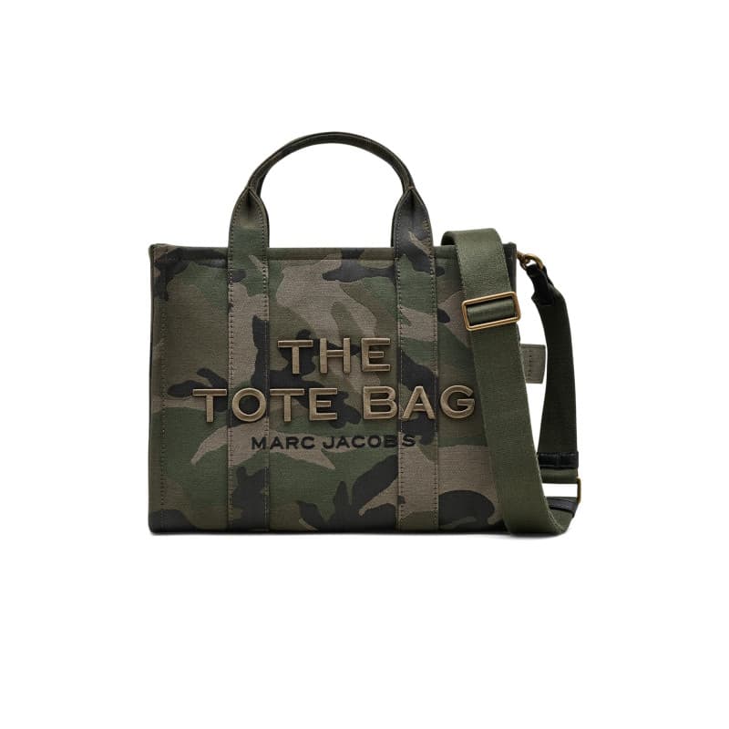 MARC JACOBS The Medium Tote, Bag Femme, Camo Multi, 33x15x27