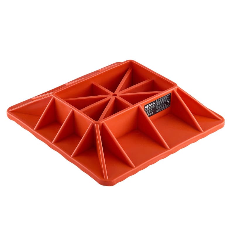 VEVOR Embase de Cric Tout Terrain Hi-Lift avec Support de Poignée, Base de Cric à Crémaillère 29,5x29,5 cm, avec Capacité de 3,1
