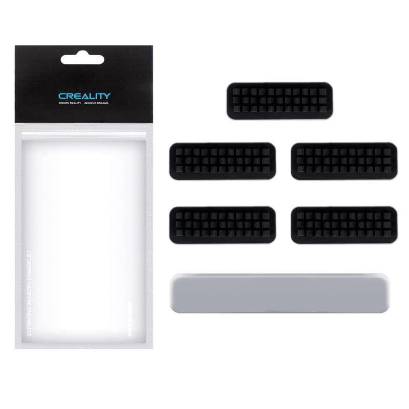 Creality Lot combiné de modules d'essuyage Hi Nozzle Wiper Creality Hi - Chiffon de nettoyage officiel pour imprimante 3D - Pièc