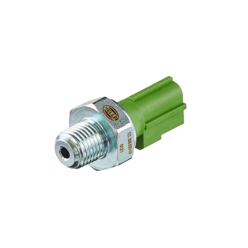 HELLA 6ZL 009 600-081 Indicateur de pression d'huile - 12V - 1pôle - Ouvreur - Couleur: vert