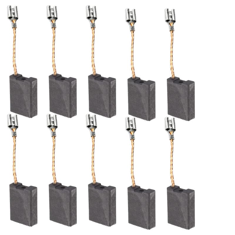 WANGCL Lot de 10 burch en carbone pour meuleuse d'angle électrique Bosch 180#20-180 - 6 x 16 x 22 mm