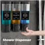 Hixava Lot de 7 Bol Acier Inoxydable avec Coloré Couvercles, Bols Mélangeurs, Saladiers, Empilable pour Un Stockage Minimal, Cui