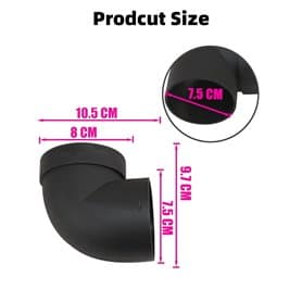 Car Horn 12V 135db ,Eletric Car Horn Kit High Tone and Low Tone Metal Twin Horn Kit with Bracket for Cars Trucks SUVs RVs Vans M