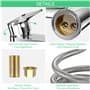 ELCAN Consommables et accessoires professionnels pour torche de soudage TIG série WP 17 18 26 avec buses en céramique, buses, co