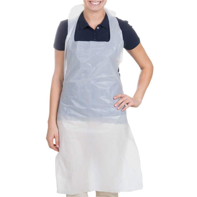 FSSTUD 10 Pièces Tabliers en Plastique Protection Tablier Polyéthylène Tabliers pour Peinture Cuisson