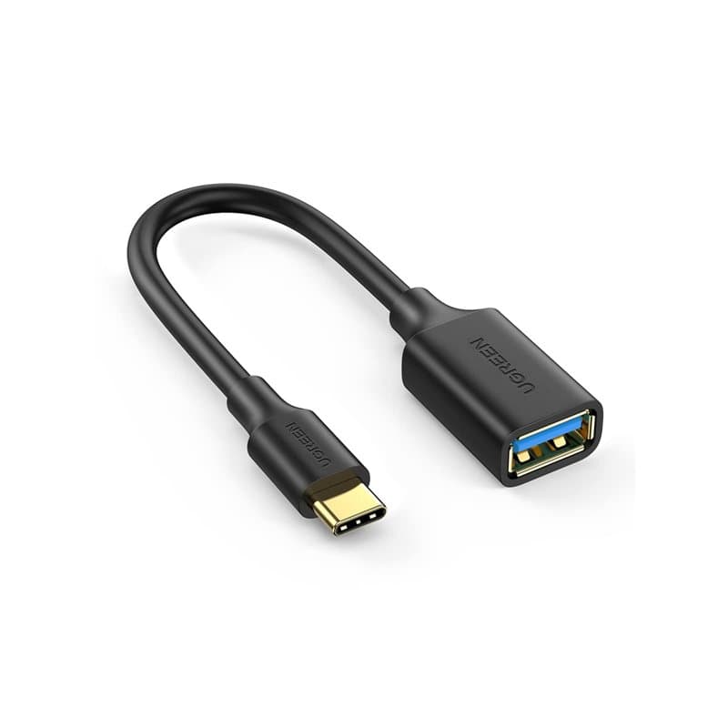 UGREEN OTG Adaptateur USB C vers USB 3.0 5Gbps OTG Câble Type C Mâle vers Type A Femelle Compatible avec iPhone 16 15 Plus Pro M