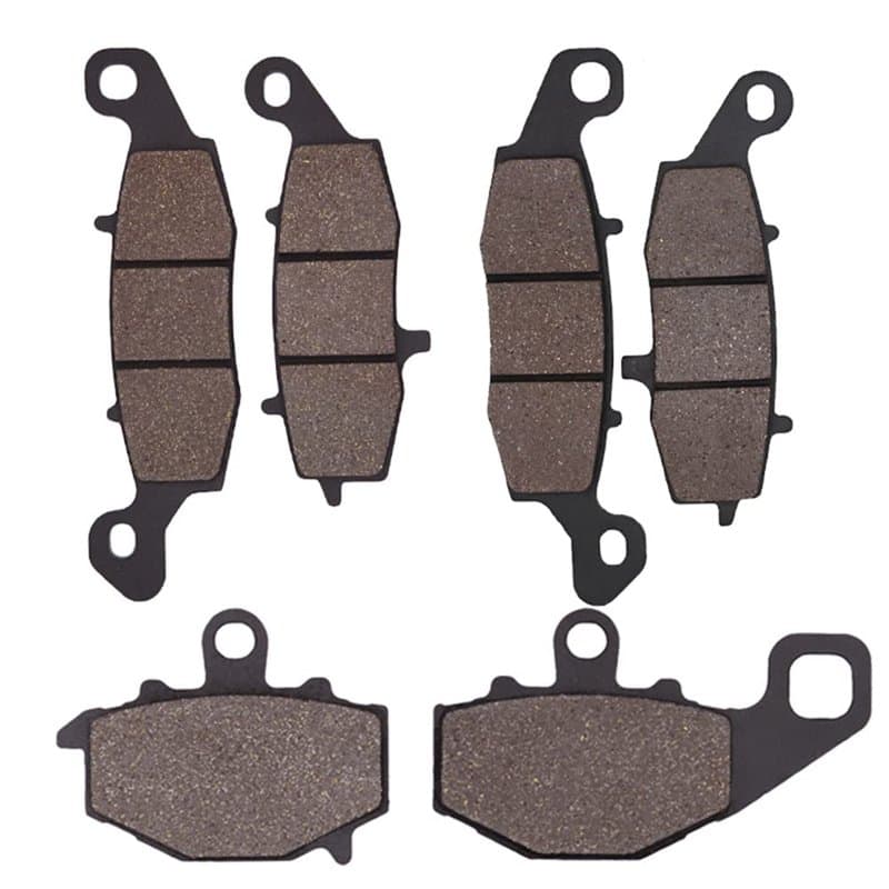 Cyleto Plaquettes de Frein Avant et Arrière pour Kawasaki ER-6f EX650 EX 650 2006-2011 ER-6n ER 650 ER650 2006-2010