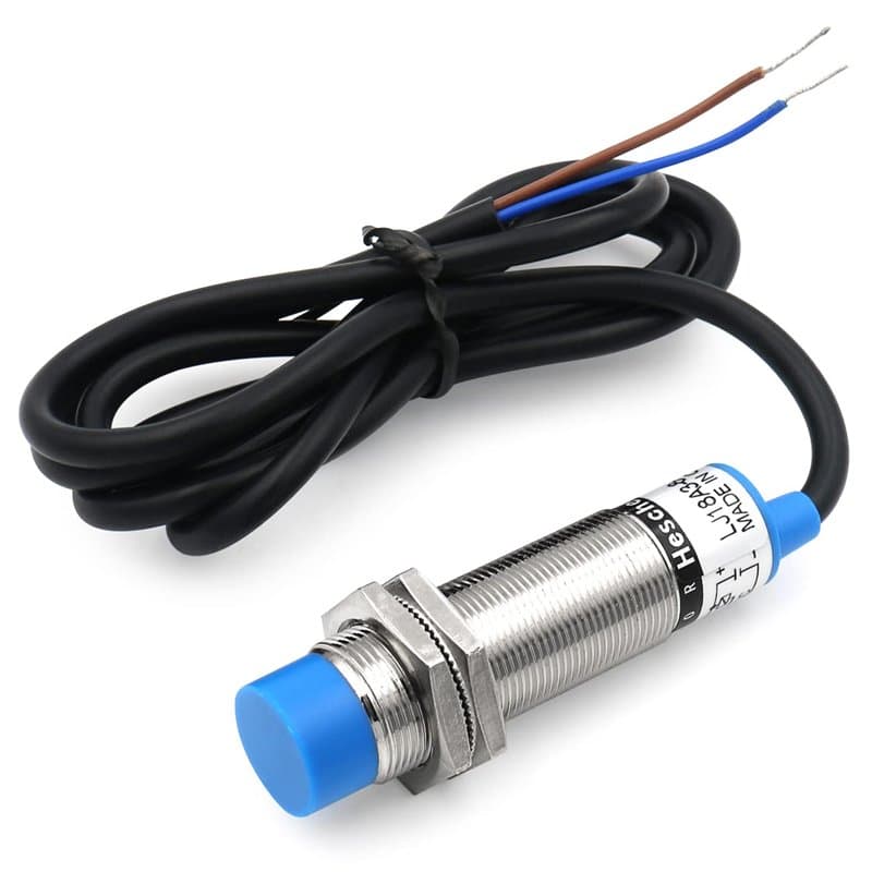 Heschen Détecteur de proximité inductif Détecteur LJ18A3-8-Z/EX 8 mm 10-30VDC 200mA normalement ouvert (NO) à 2 fils