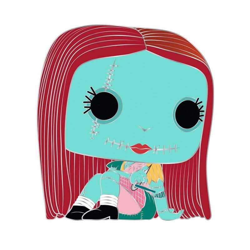 Funko Pop! Large Enamel Pin DISNEY: The Nightmare Before Christmas - Sally Pin en Émail - Broche Fantaisie Mignonne à Collection
