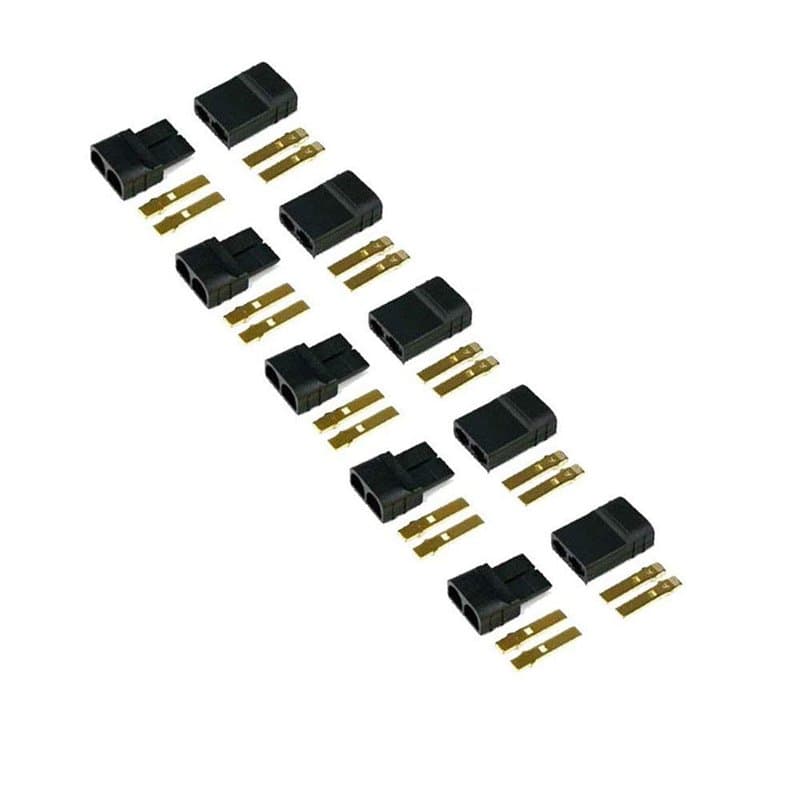 FLY RC 5 Paires Traxxas TRX Fiches Connecteur Lipo NiMh pour Courant Fort sans Balai Batterie ESC Connecteur RC