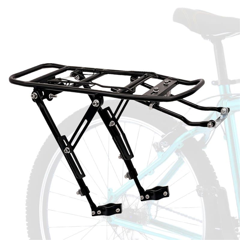 Porte-bagages de vélo, universel, réglable, à dégagement rapide, réglable pour vélos de 24 à 29 pouces, porte-bagages arrière, c