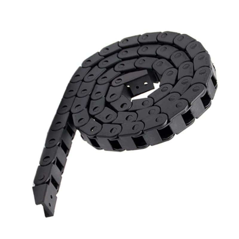Chaîne Porte-Câbles en Nylon, Chaîne de Trainage en Nylon Noir, Chaine Plasique Chaîne de Dragonne, Postuler à Câble Transporteu