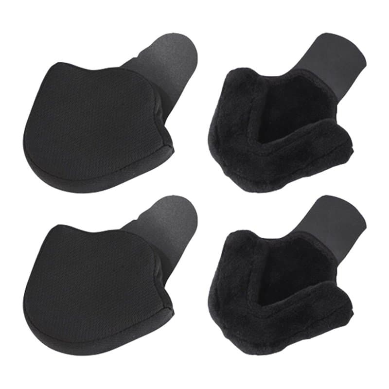 HDGSAFD 2 Paires De Cache-Oreilles Pour Casque, Cache-Oreilles D'Hiver, Pour Cyclisme En Plein Air, Cache-Oreilles En Peluche, A