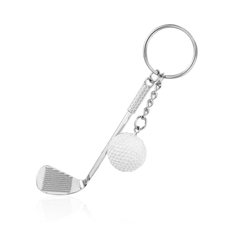 Porte-Clés De Golf 1 Pièce, Porte-Clés Créatif, Porte-Clés Élément Sportif, Porte-Clés Balle, Porte-Clés Décoratif