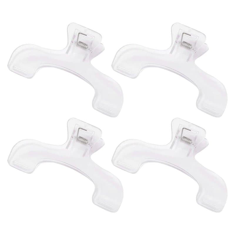 Pièces Clips De Livre Transparents, Clips De Livres En Plastique, Outils De Fixation De Livres, Accessoires De Lecture, Accessoi
