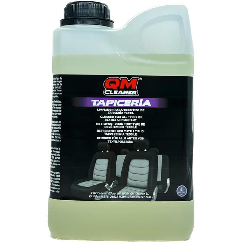 QM Cleaner Nettoyant Professionnel pour Tissus d'ameublement pour Nettoyer Les sièges de Voiture, neutralise Les odeurs | pour T