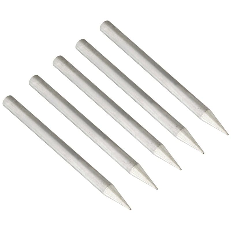 sourcingmap 40 W remplaçable soudure fer à souder Astuce 65 mm de long 4,5 mm Diamètre de la tige 5 pcs