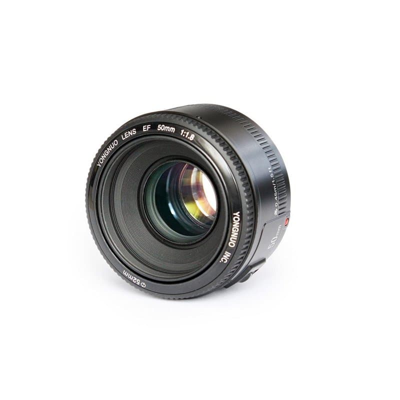 YONGNUO YN50MM Objectif Principal Standard YN50mm F1.8 Objectif Autofocus à grande Ouverture pour Appareil Photo Reflex Numériqu