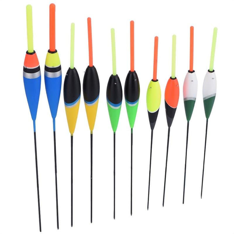 DEWIN Bouchon de Peche Bouchons,Flotteurs et Bobbers Flotteurs Colorés de Carpe de Pêche Bobbers Crochets Accessoires Flottants